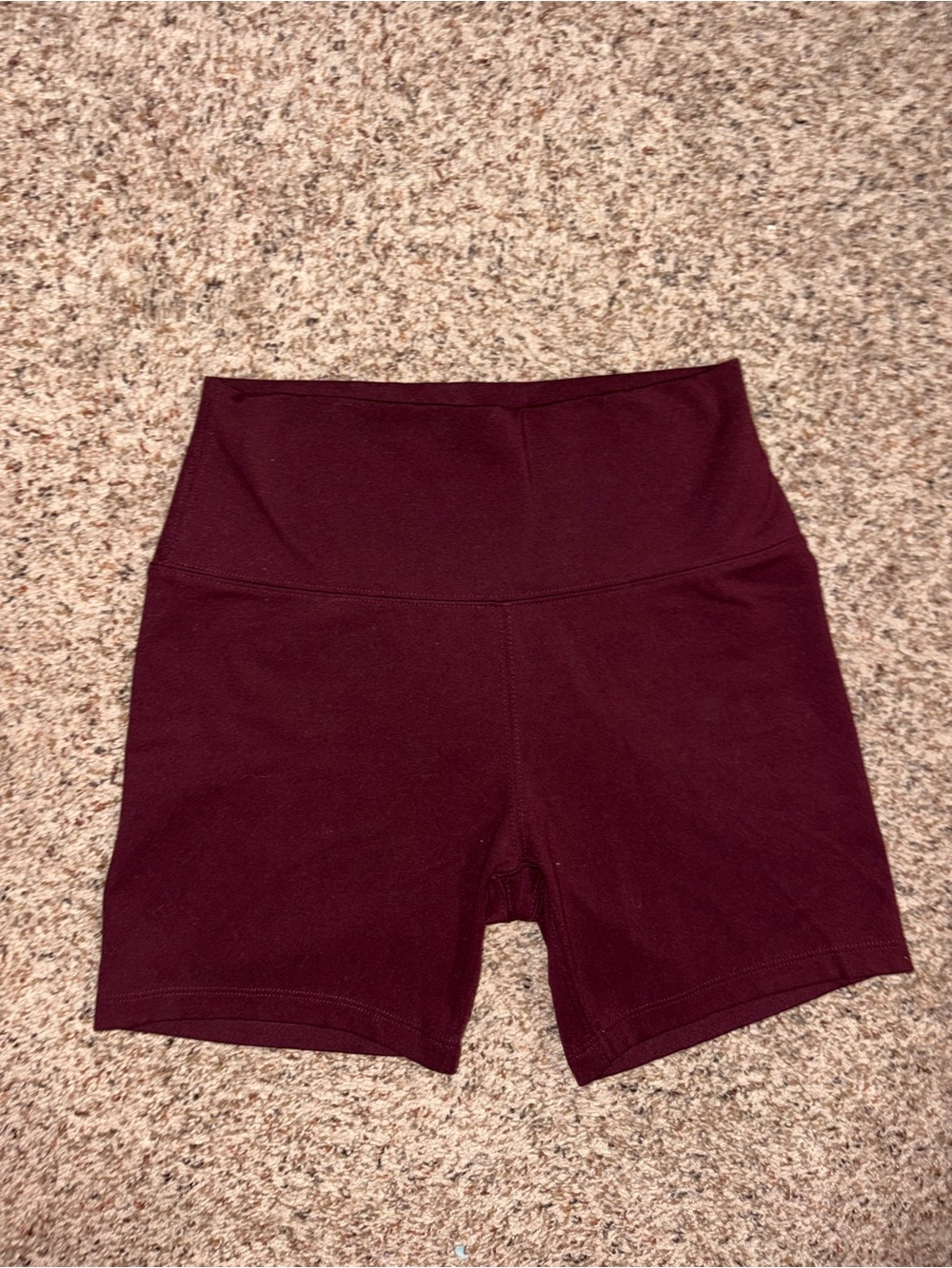 wild fable High-Rise Bike Shorts in Burgundy